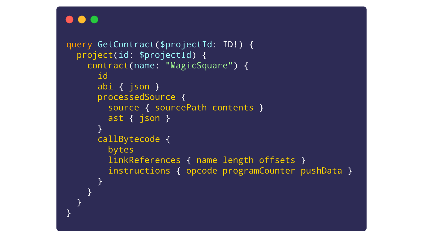 Example query